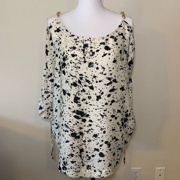 MICHAEL Michael Kors Tops - Michael Michael Kors paint splat oversized blouse